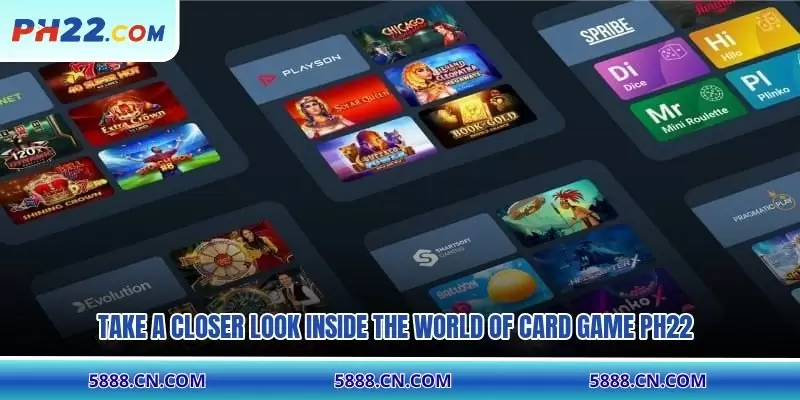 Take a closer look inside the world of card game PH22
