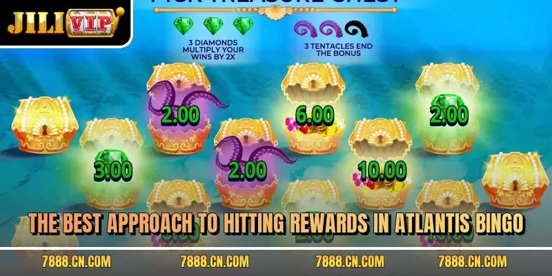 The best approach to hitting rewards in Atlantis Bingo