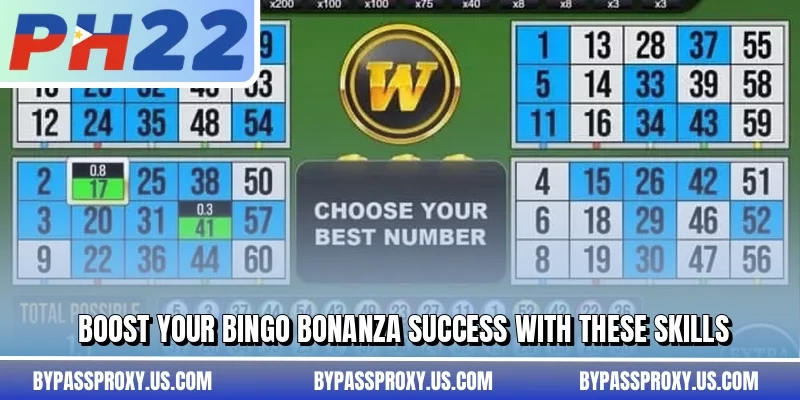 Boost your Bingo Bonanza success with these skills