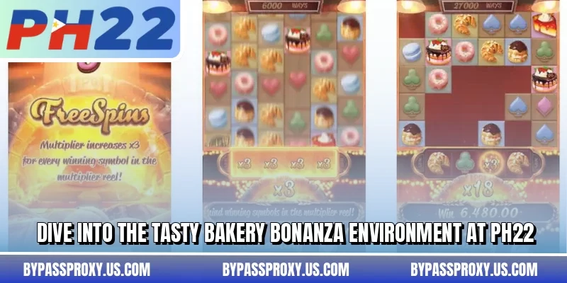 Dive into the tasty Bakery Bonanza environment at PH22