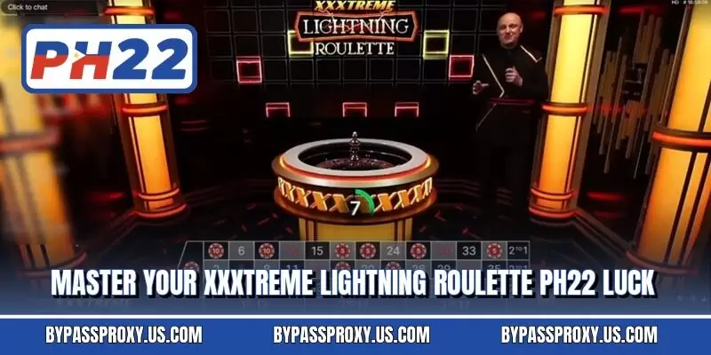 Master your XXXtreme Lightning Roulette PH22 luck