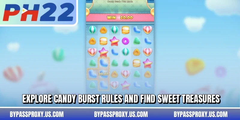 Explore Candy Burst rules and find sweet treasures
