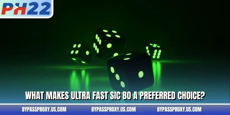 What makes ultra fast sic Bo a preferred choice?